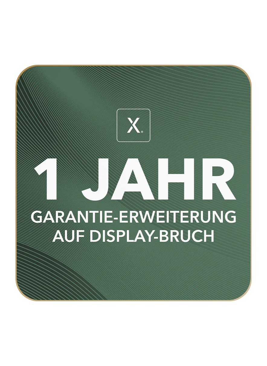Erweiterte Garantie auf Display-Bruch