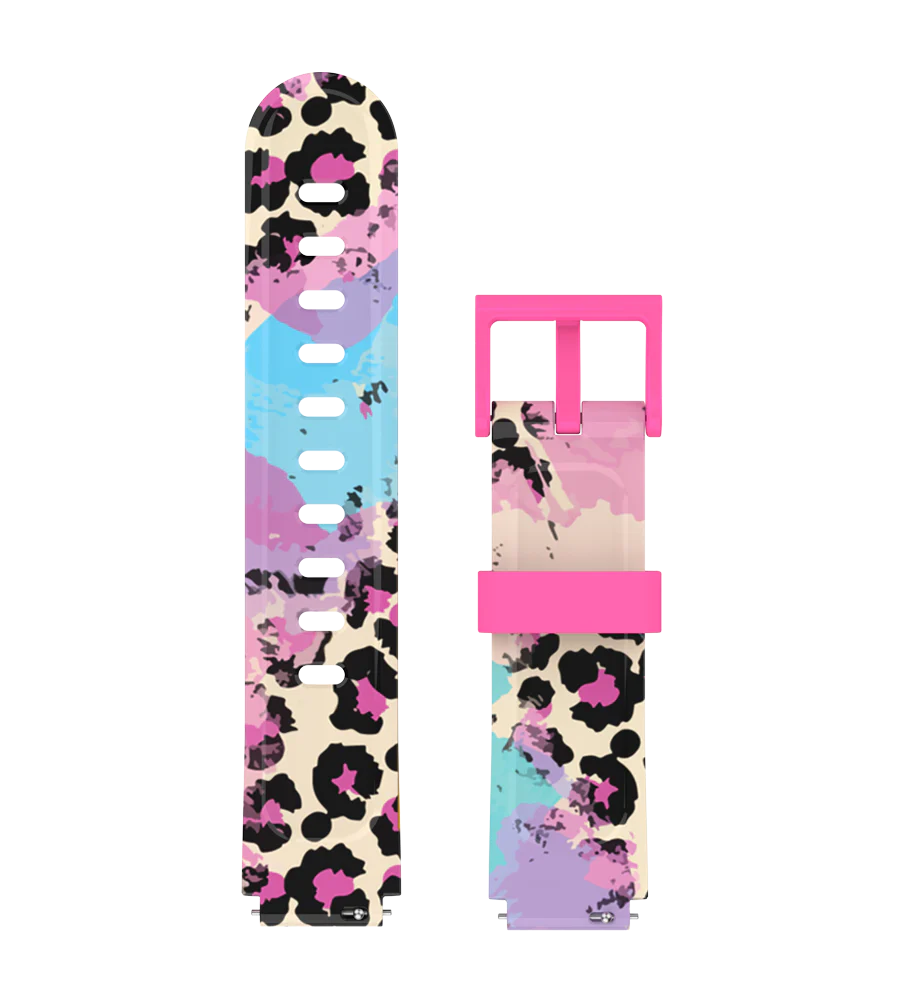 Rosa Leopard Armband (XGO3)